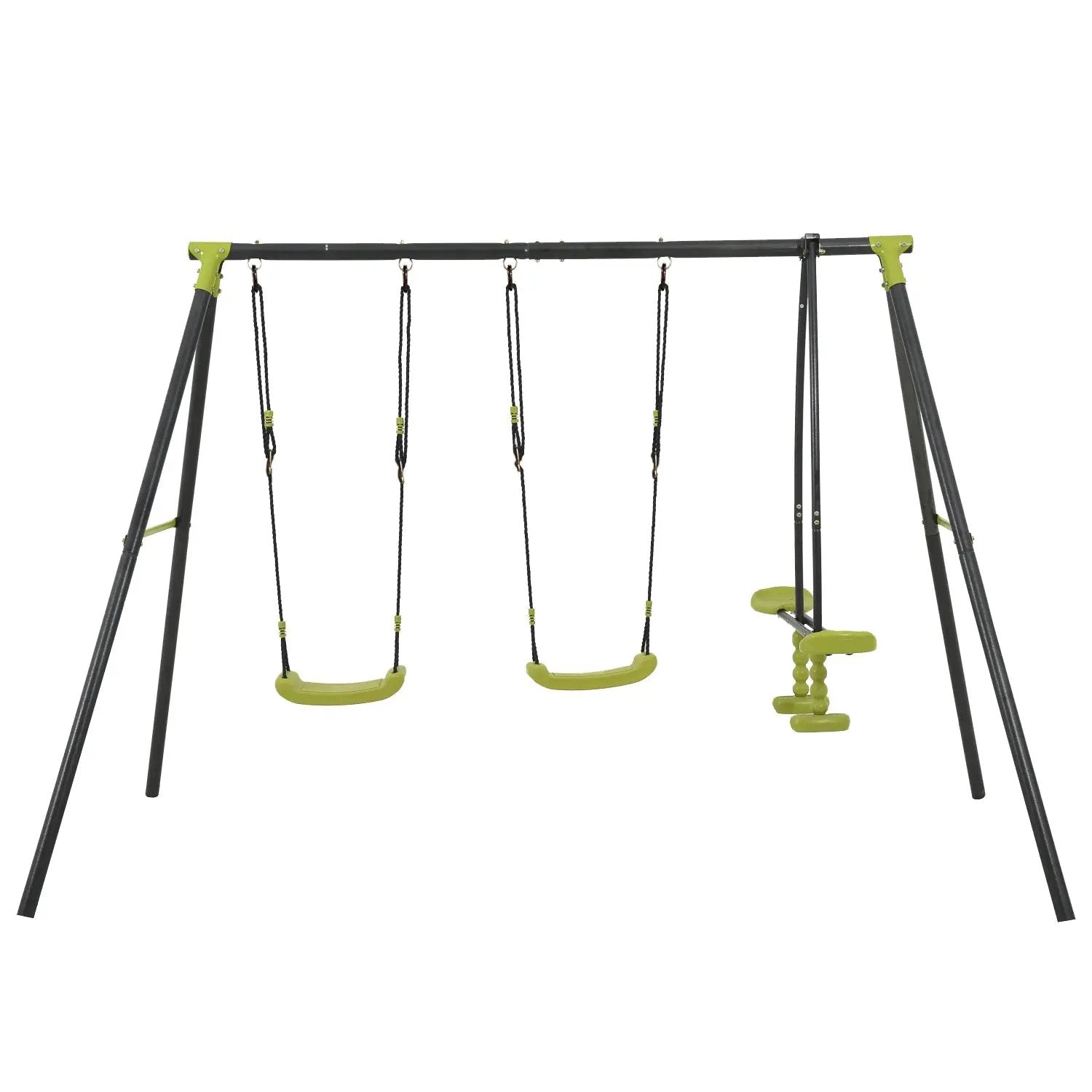 Triple Children Metal Safe Swing Set by HouseOfZazla