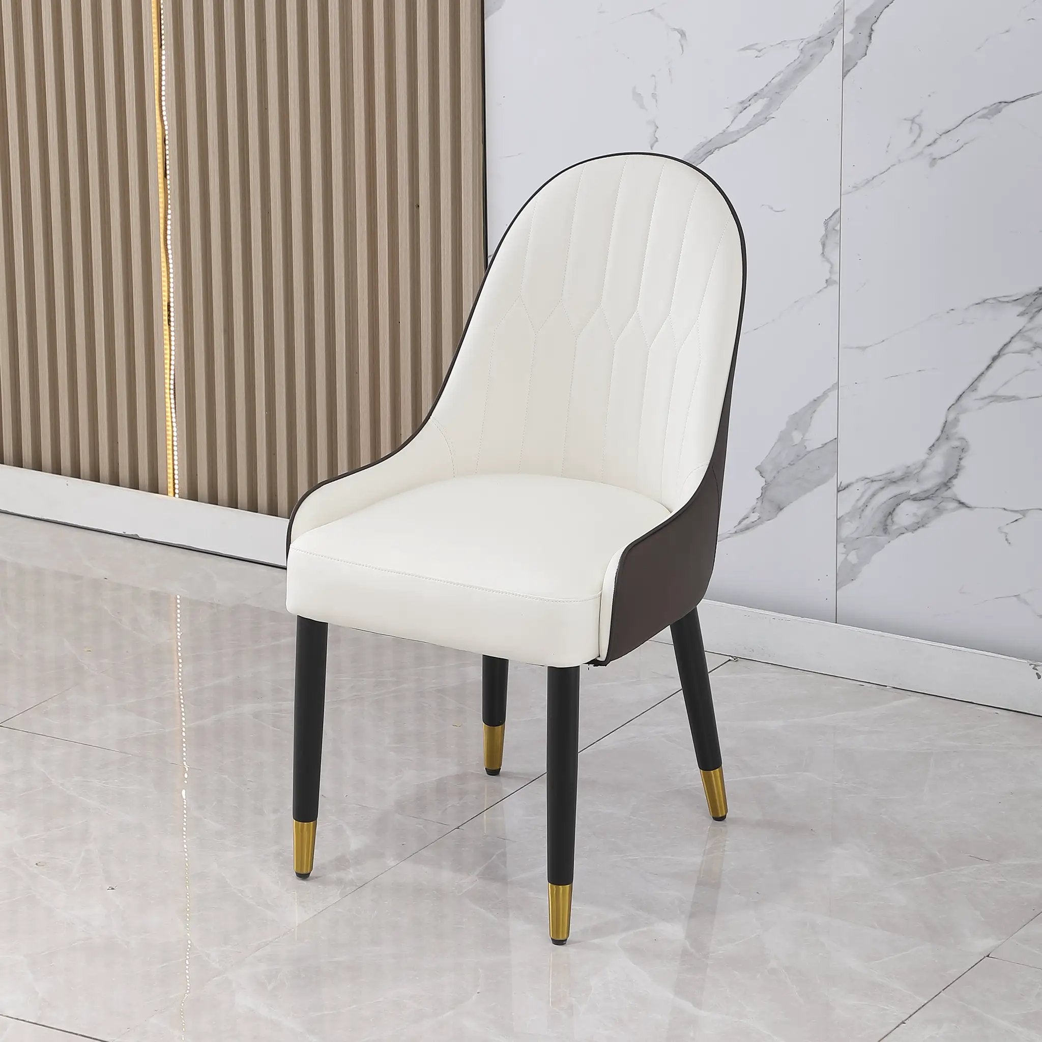 Dining Chair with PU Leather by HouseOfZazla