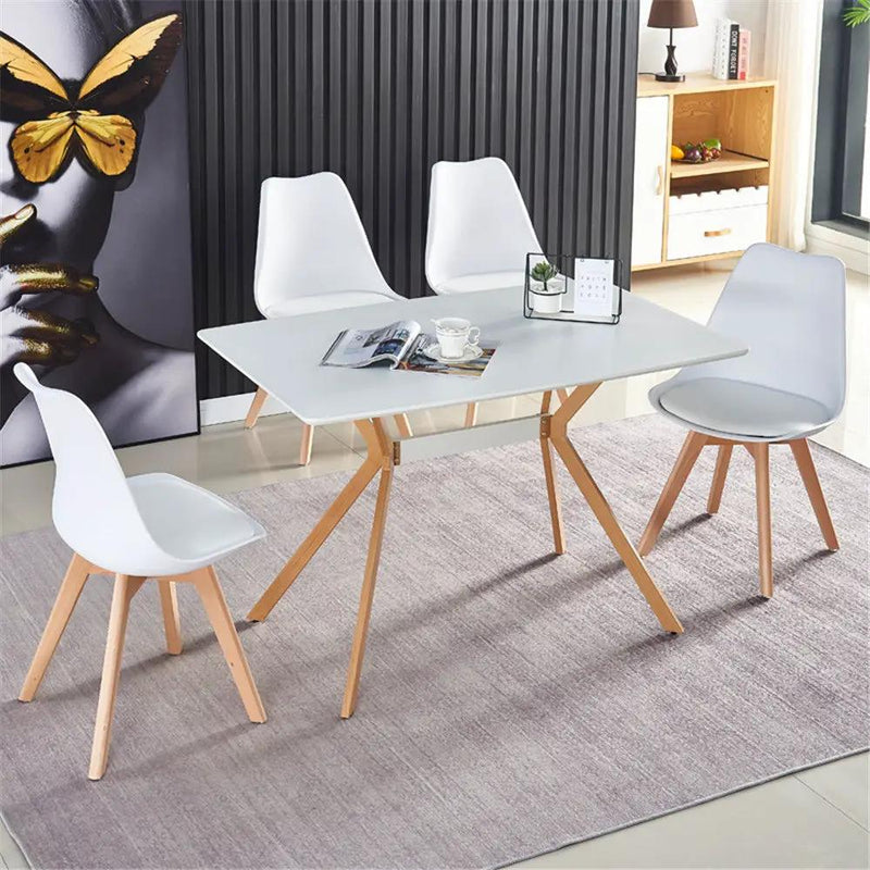 Modern Minimalist Style Dining Table by HouseOfZazla