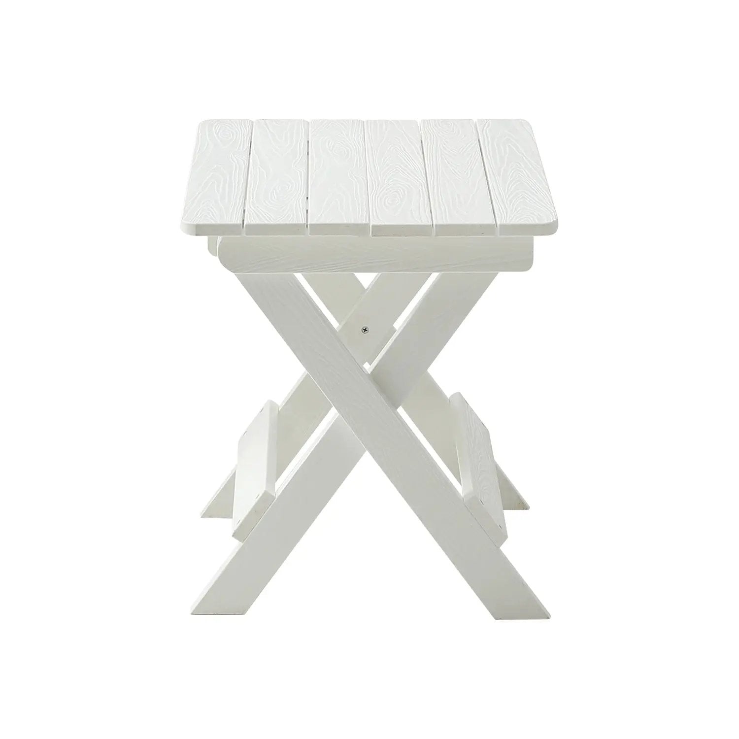 HIPS Foldable Small Table and Chair Set with 2 Chairs and Rectangular Table by HouseOfZazla