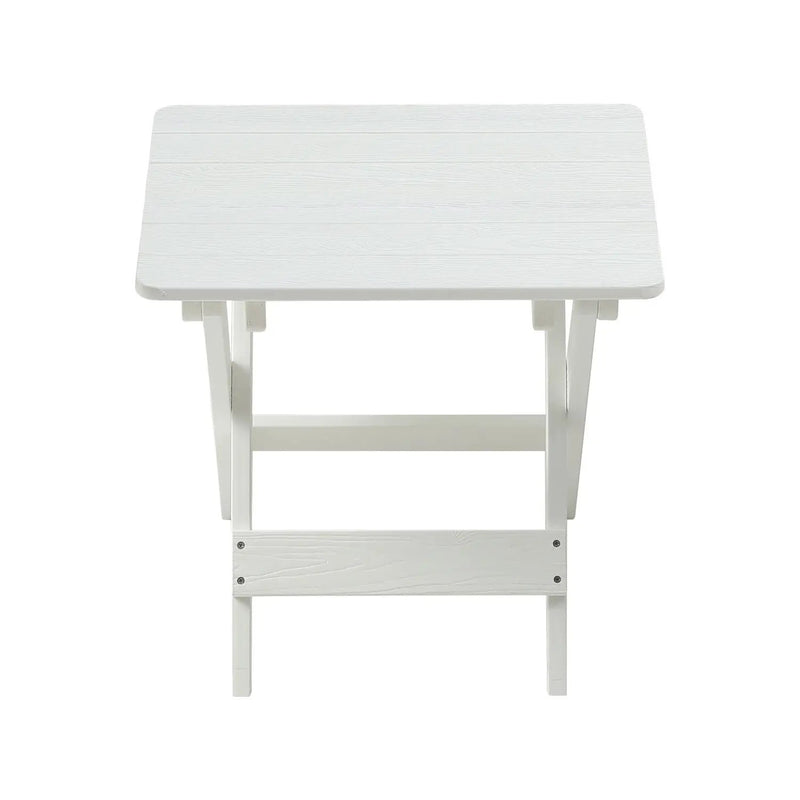 HIPS Foldable Small Table and Chair Set with 2 Chairs and Rectangular Table by HouseOfZazla