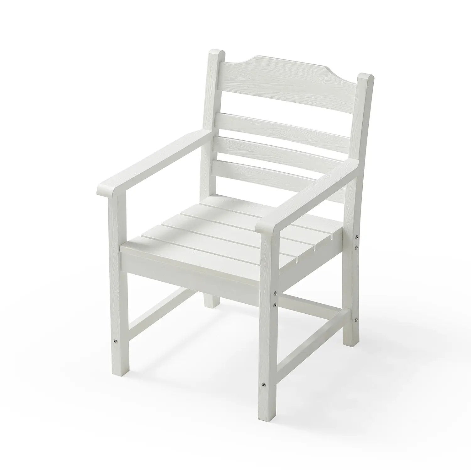 Patio Dining Chair with Armset Set of 2, Pure by HouseOfZazla