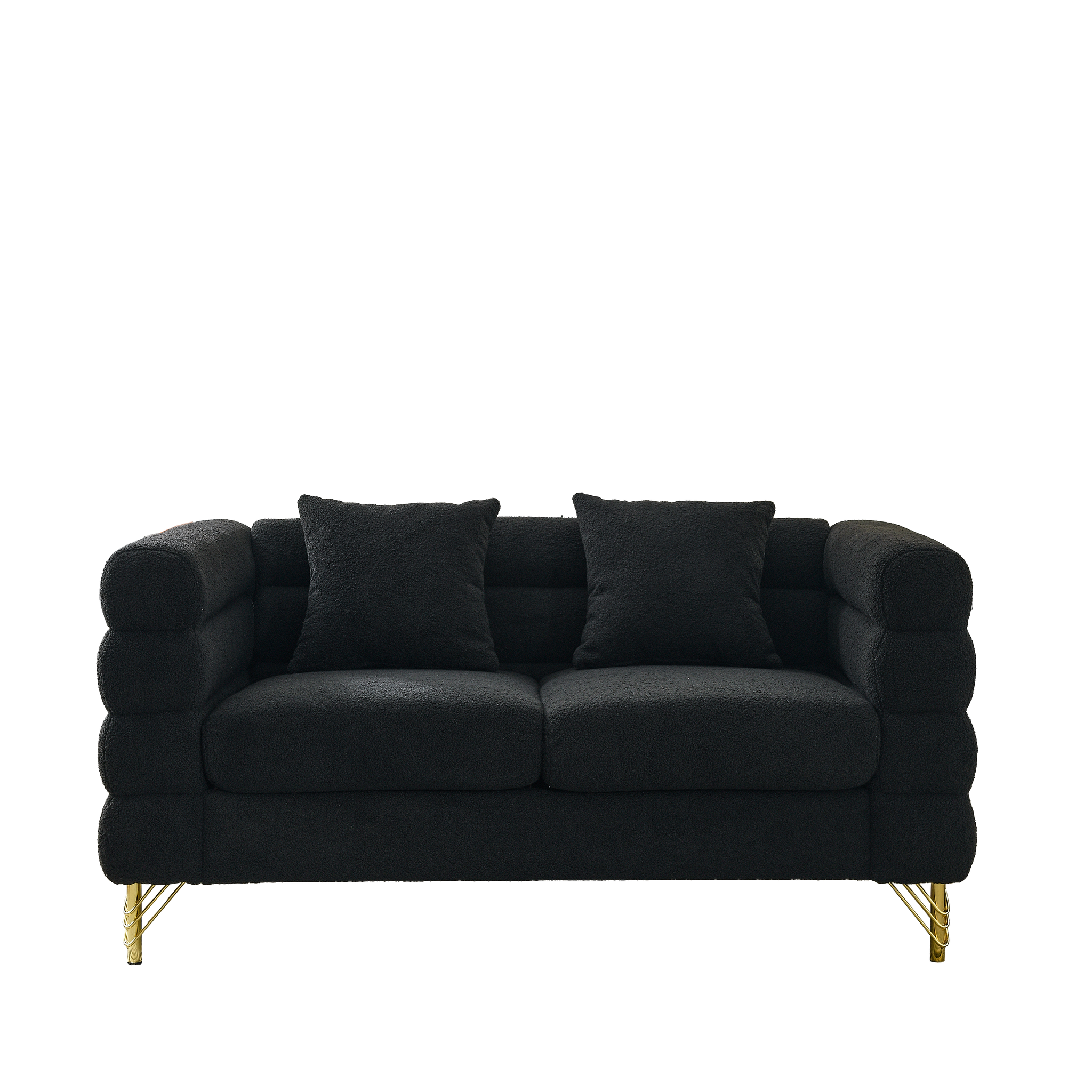 60-Inch Oversized 2-Seater Sectional Sofa by HouseOfZazla