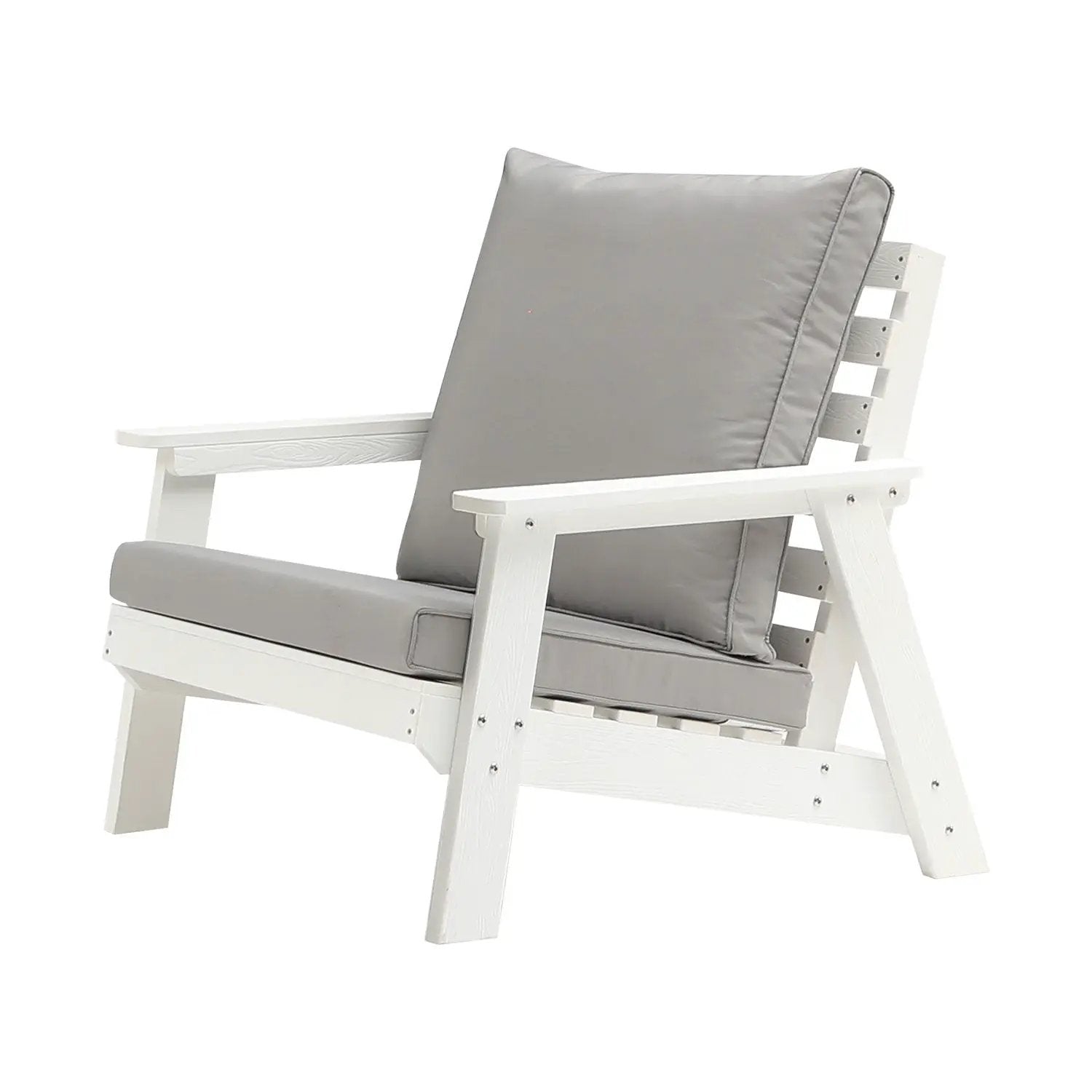HIPS All-Weather Outdoor Single Sofa With Cushion by HouseOfZazla