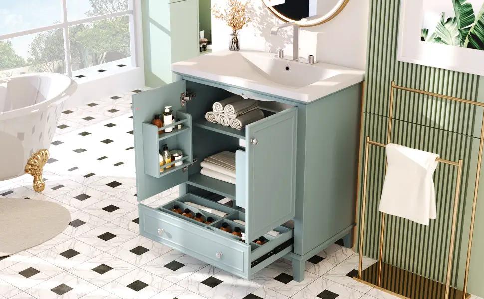 30" Bathroom Vanity With Sink Combo by HouseOfZazla