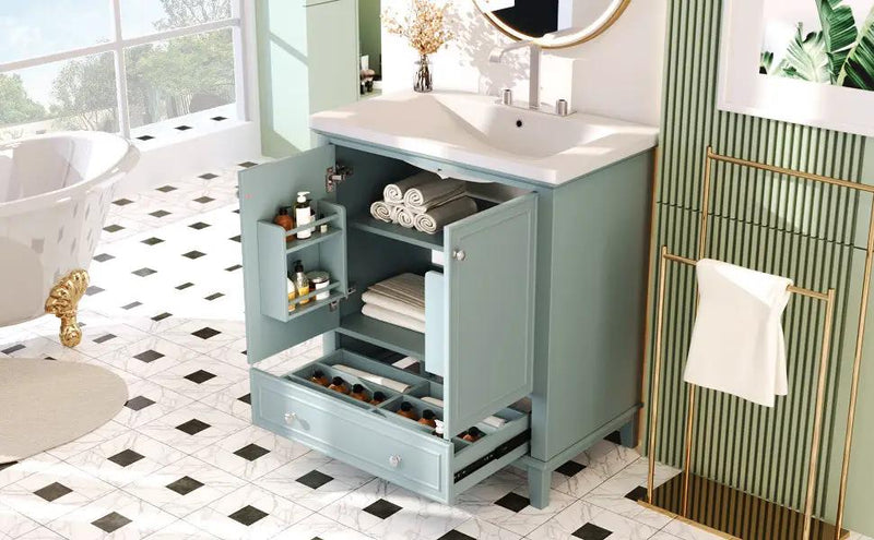 30" Bathroom Vanity With Sink Combo by HouseOfZazla