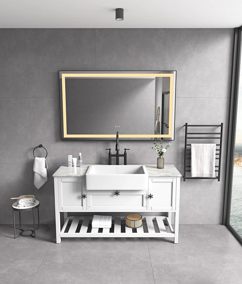 72 in. W x 36 in. H Bathroom Mirror by HouseOfZazla