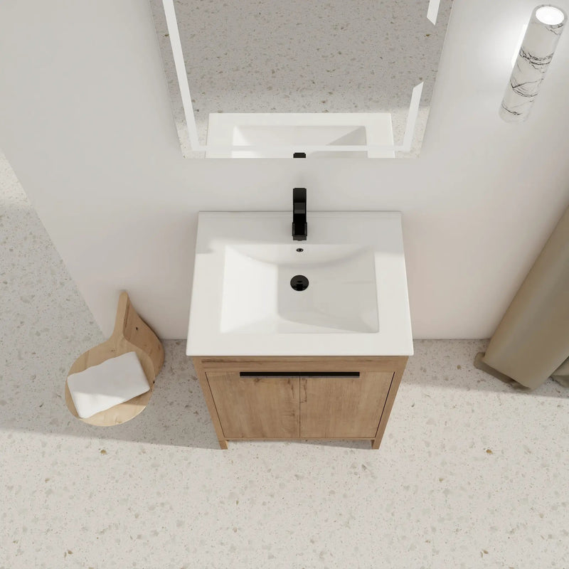 24" Freestanding Bathroom Vanity by HouseOfZazla