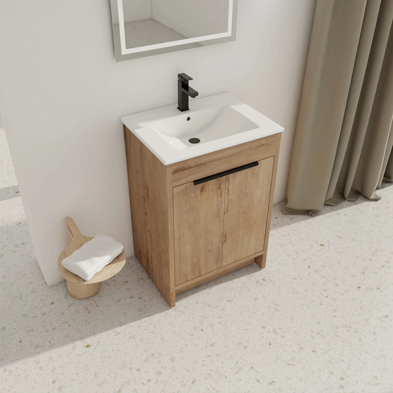 24" Freestanding Bathroom Vanity by HouseOfZazla