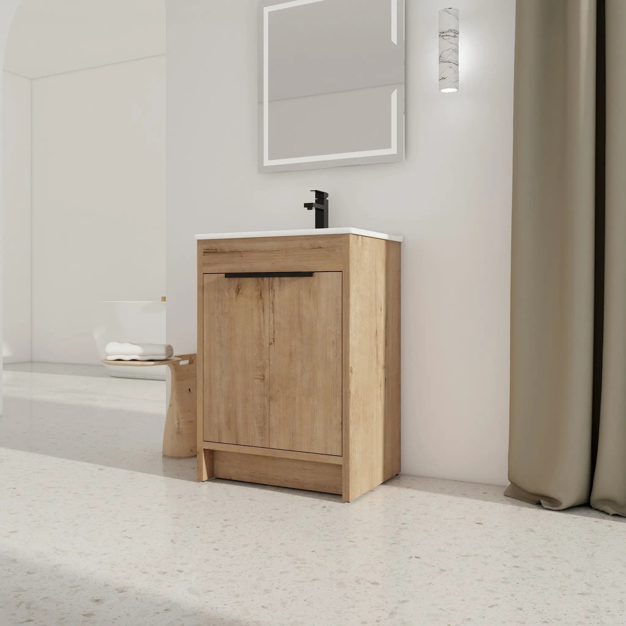 24" Freestanding Bathroom Vanity by HouseOfZazla