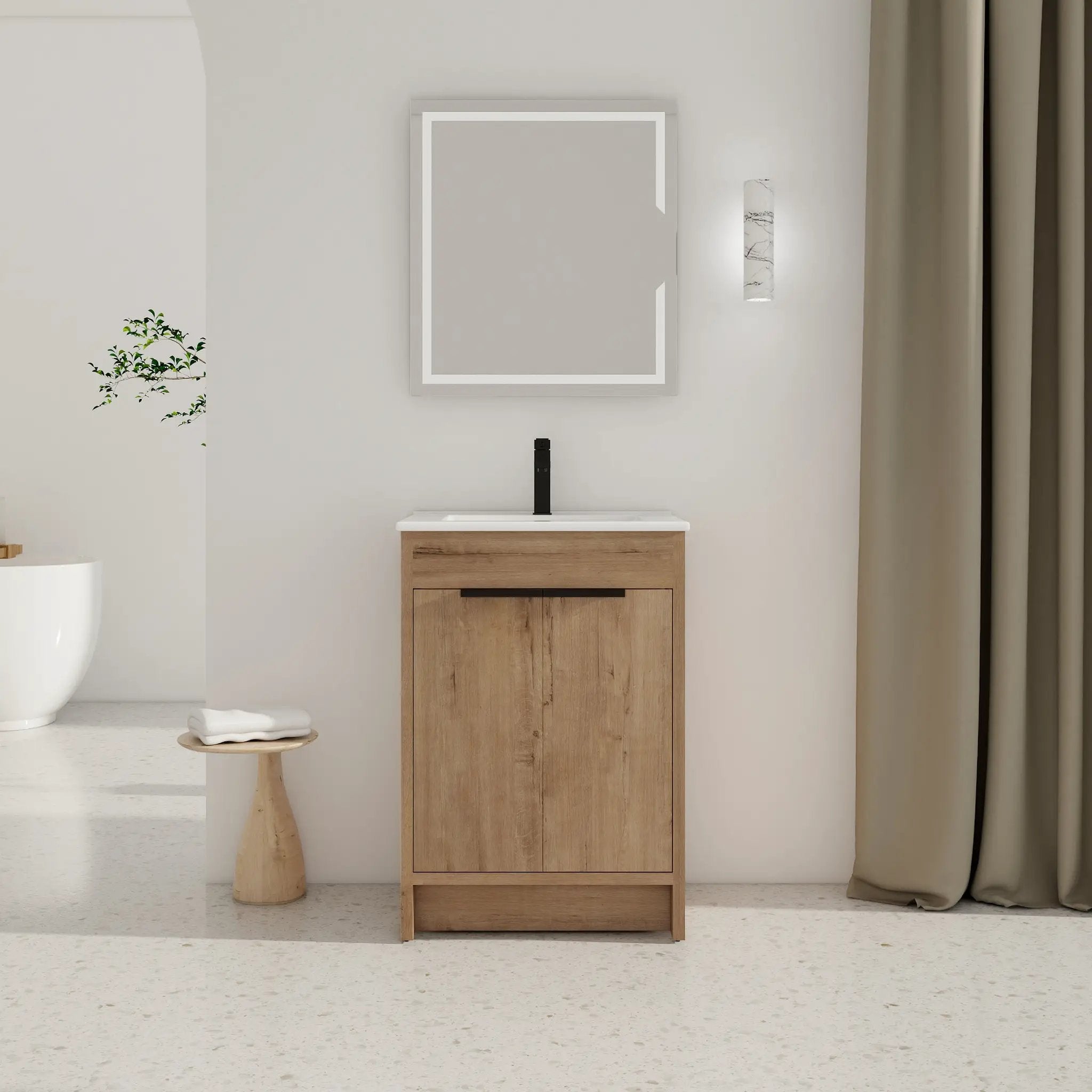24" Freestanding Bathroom Vanity by HouseOfZazla