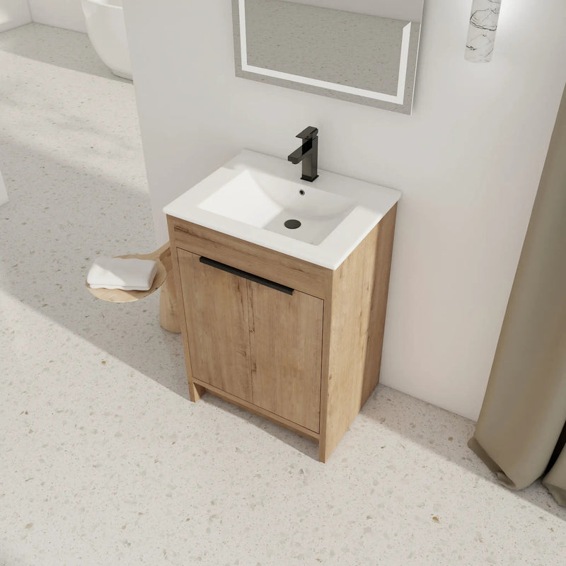 24" Freestanding Bathroom Vanity by HouseOfZazla