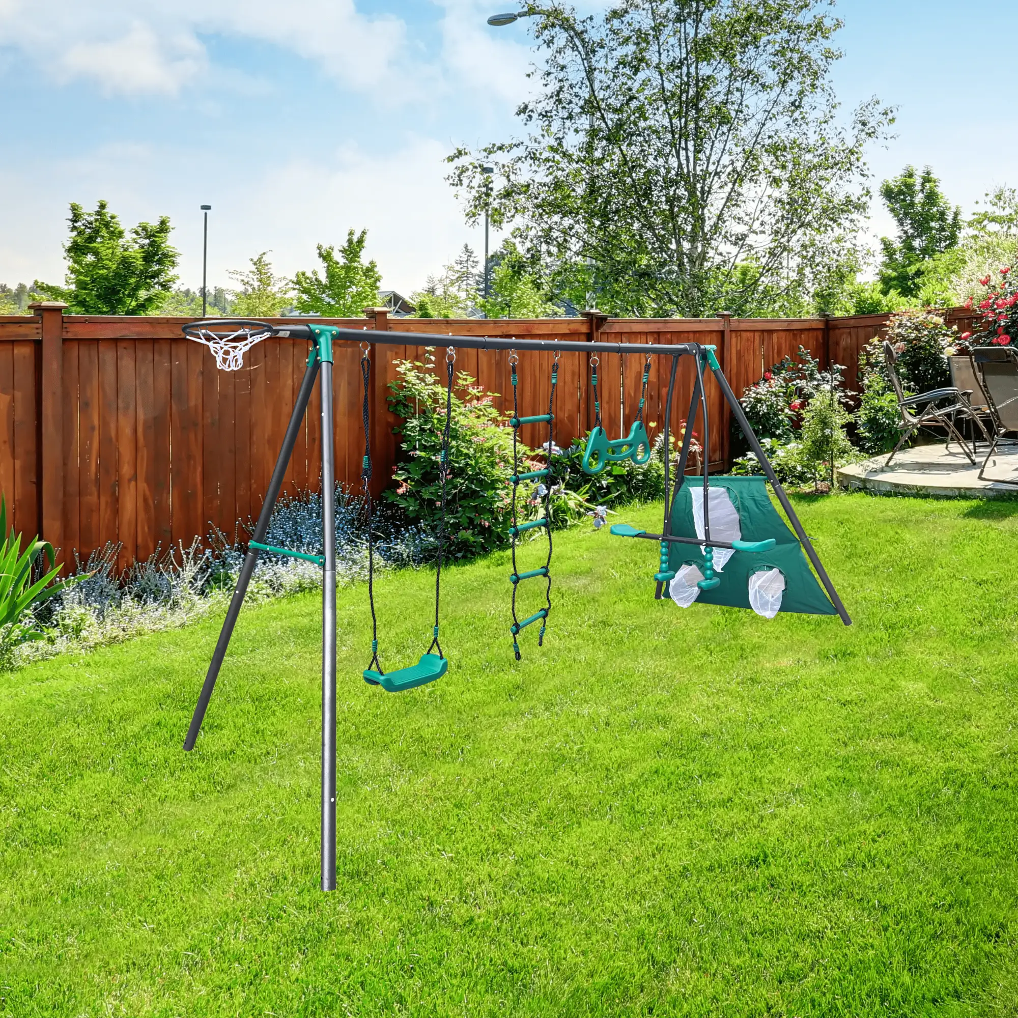 Four Swing Set by HouseOfZazla