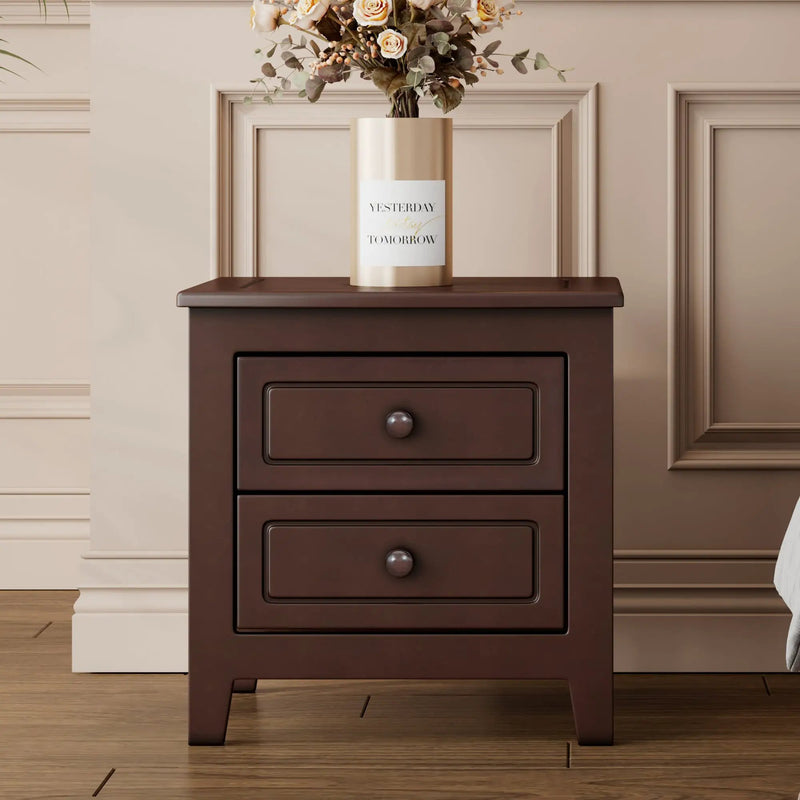 2-Drawer Nightstand for Bedroom by HouseOfZazla