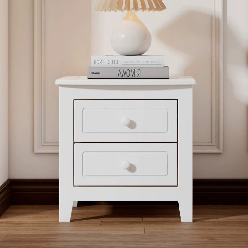 2-Drawer Nightstand for Bedroom by HouseOfZazla