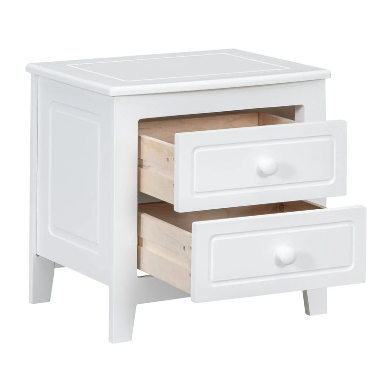 2-Drawer Nightstand for Bedroom by HouseOfZazla