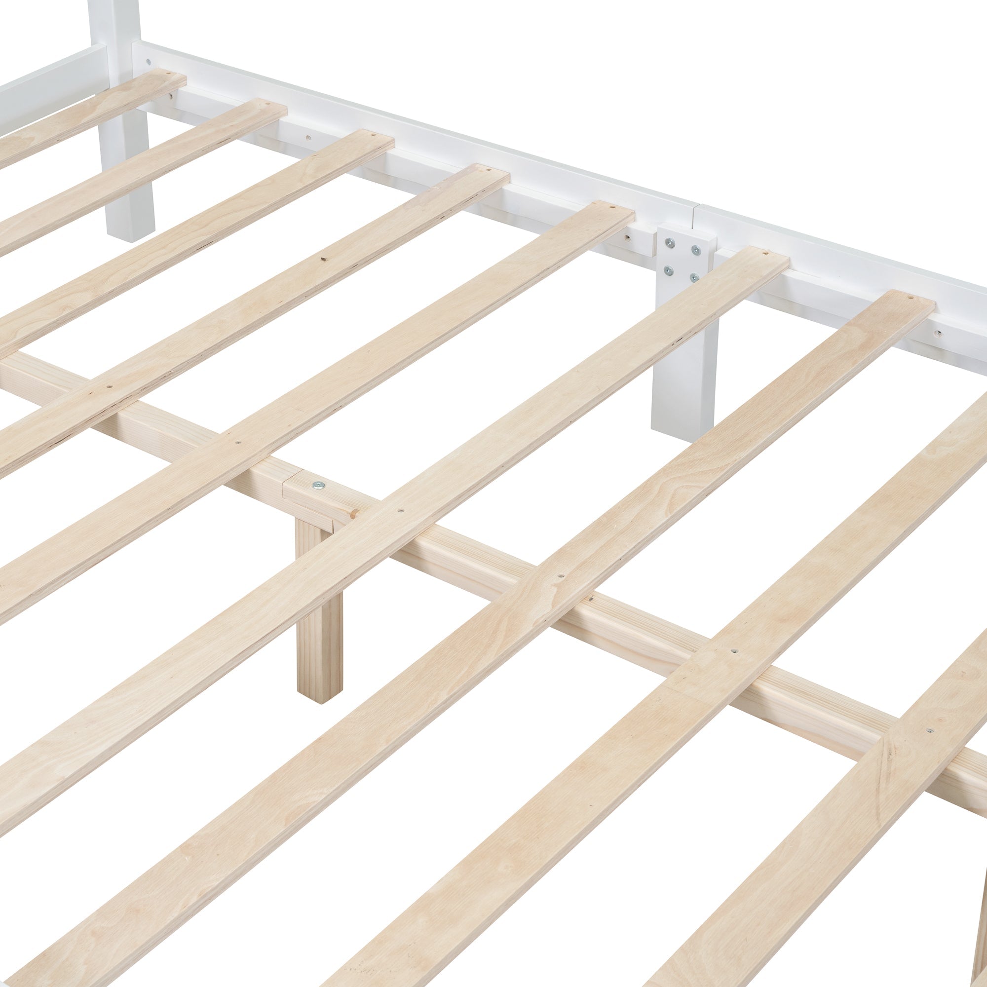Full Size Wood Platform Bed Frame by HouseOfZazla
