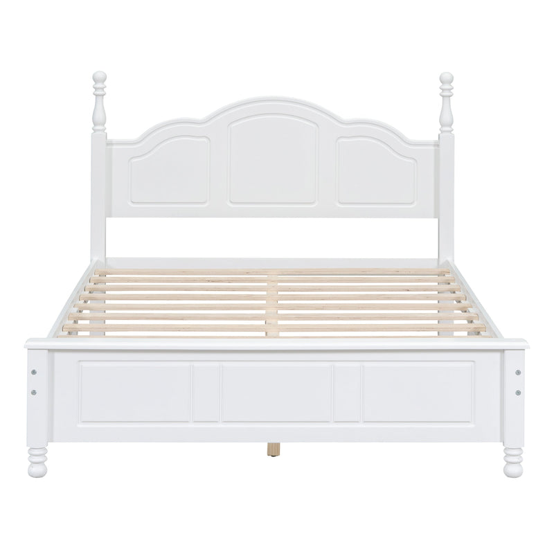 Full Size Wood Platform Bed Frame by HouseOfZazla