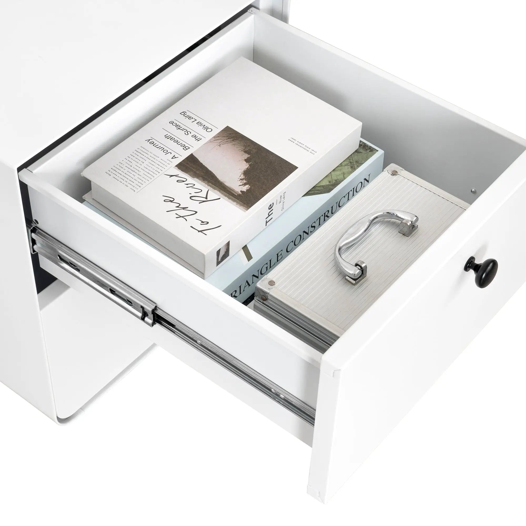 Modern Night Stand Storage Cabinet for Living Room Bedroom by HouseOfZazla