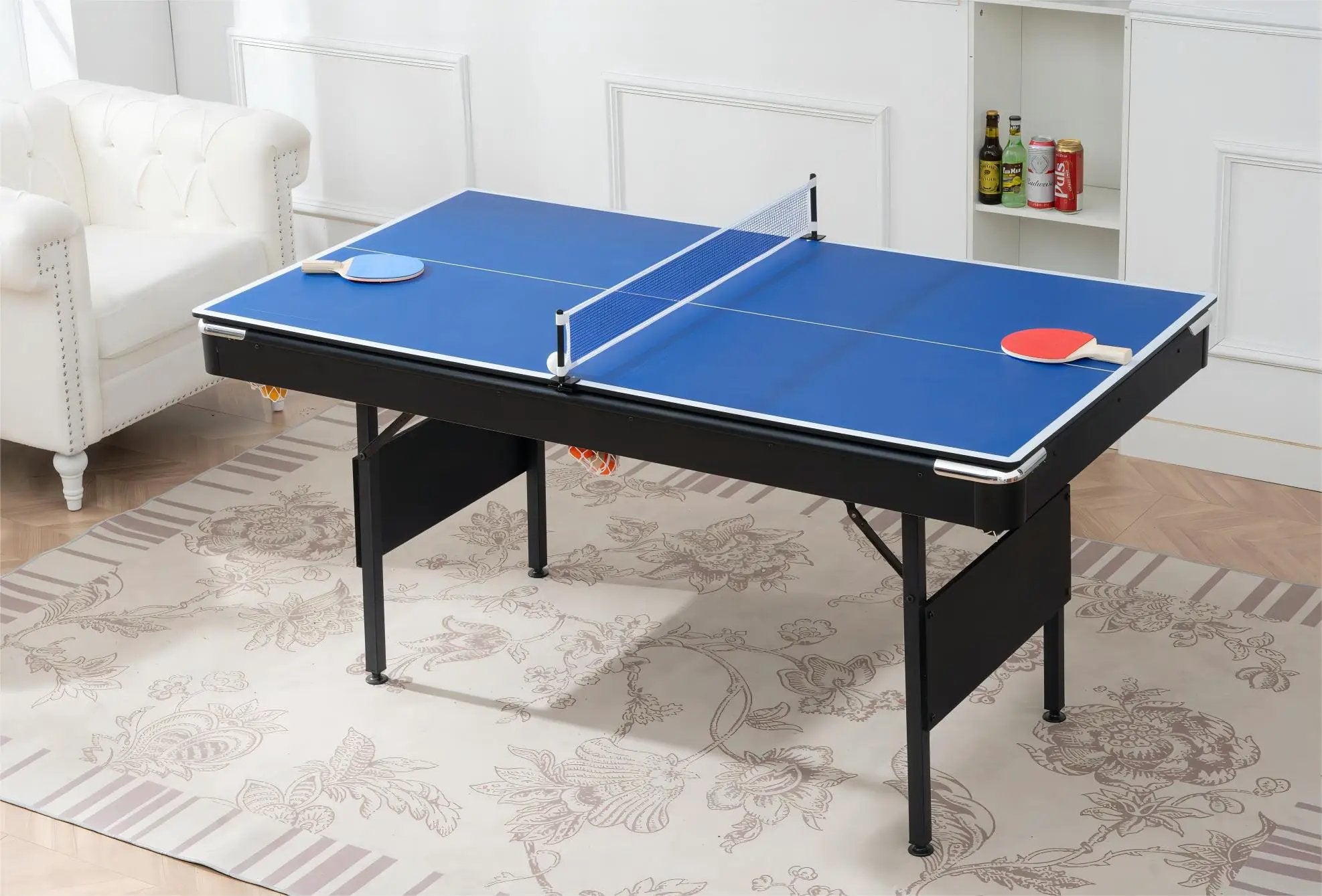3 in 1 Multi Game Table - Pool, Tennis, and Billiard by HouseOfZazla