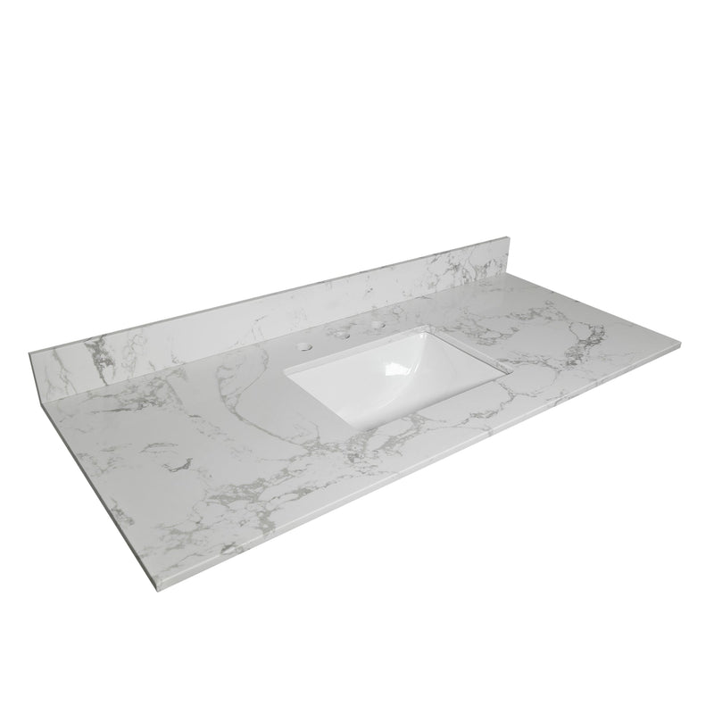 Montary 43x22 Bathroom Stone Vanity Top by HouseOfZazla