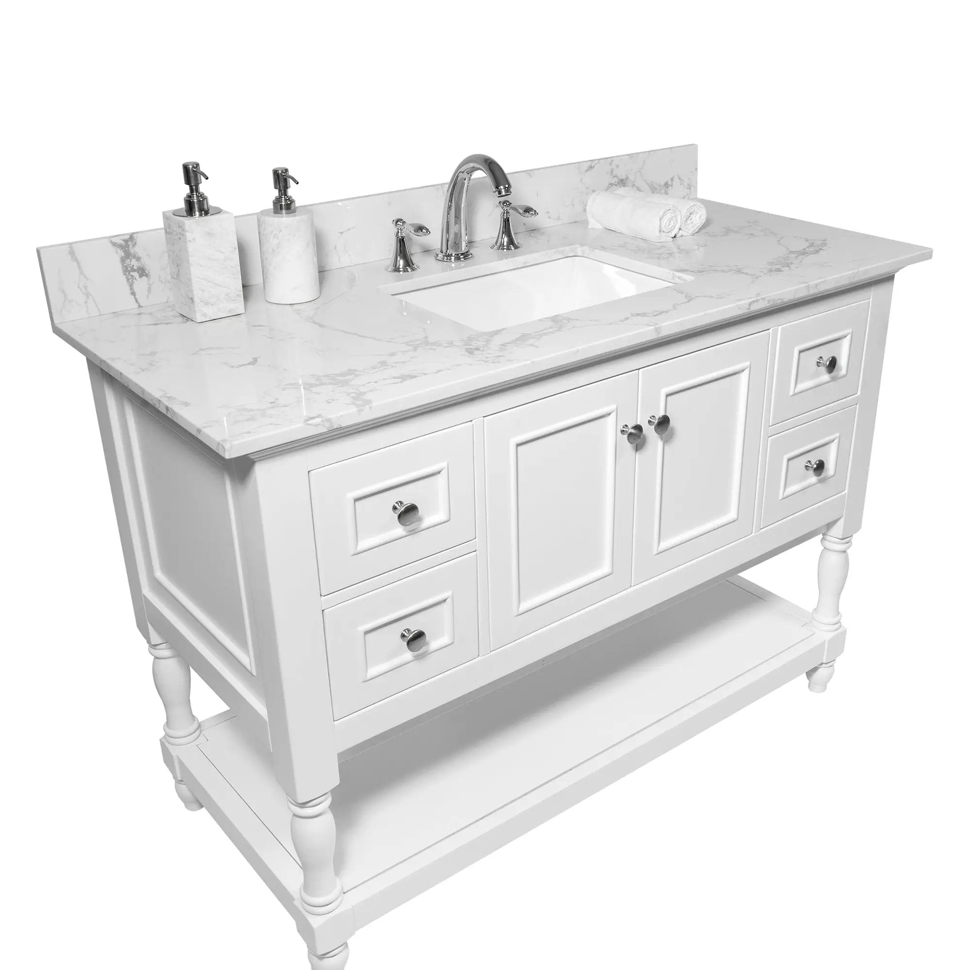 Montary 43x22 Bathroom Stone Vanity Top by HouseOfZazla