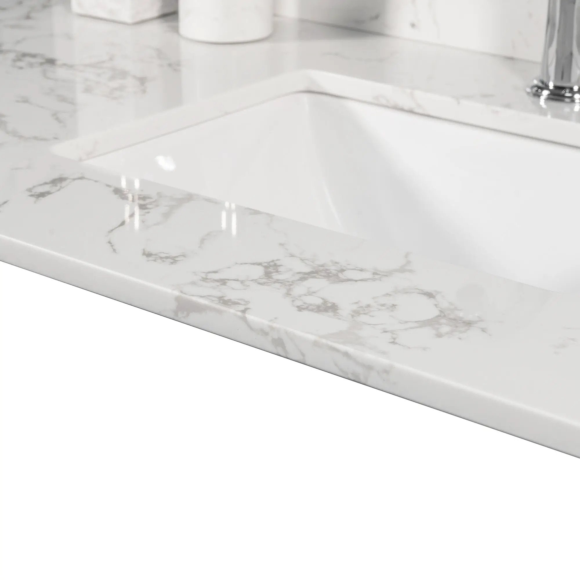 Montary 43x22 Inch Bathroom Stone Vanity Top by HouseOfZazla