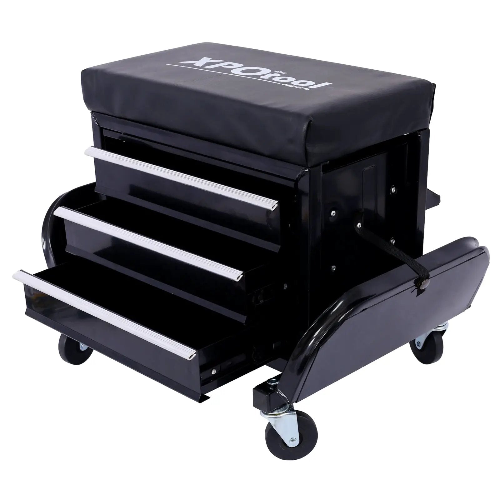 350-Pound Capacity Garage Glider Rolling Tool Chest Seat by HouseOfZazla