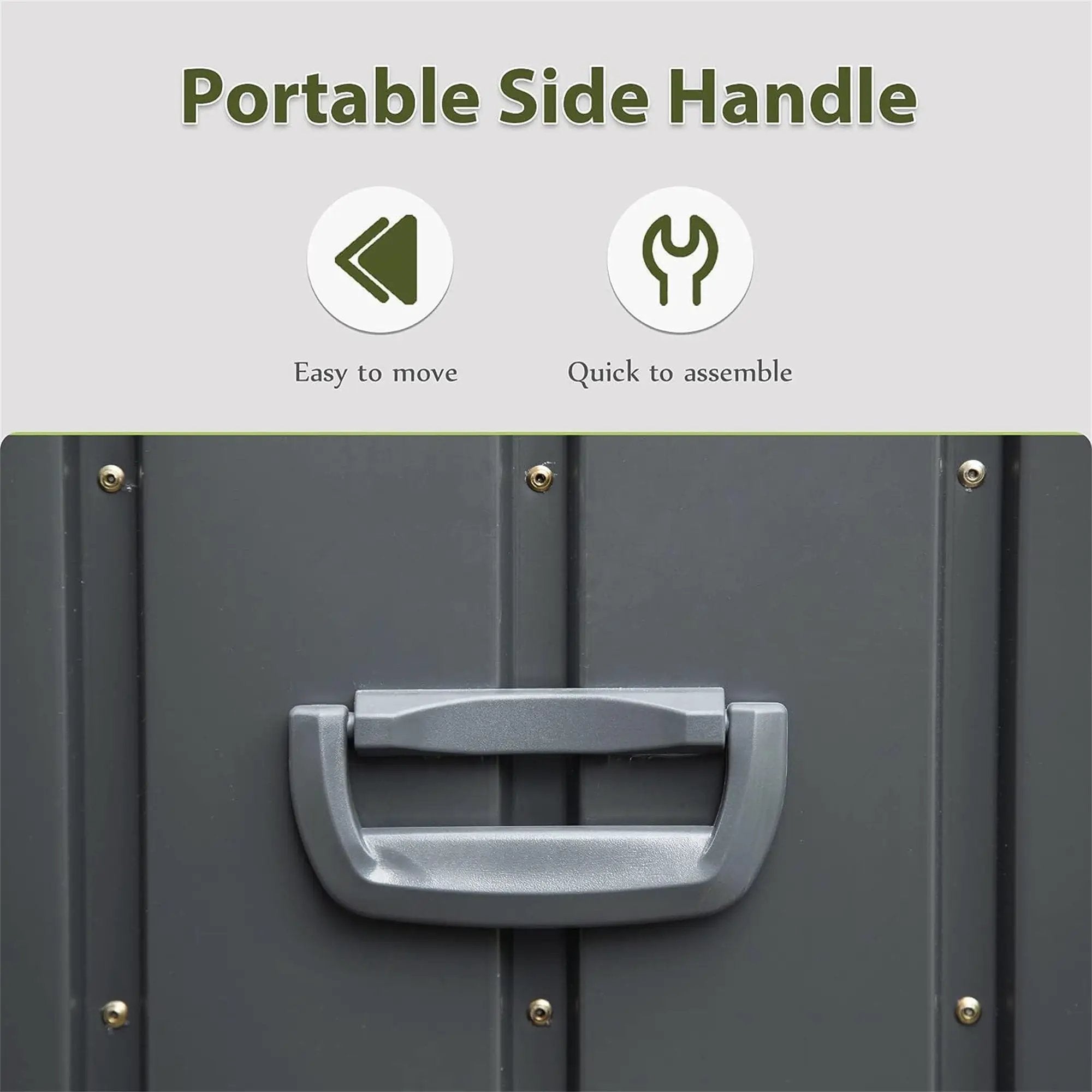 150 Gallon Outdoor Storage Deck Box - Waterproof and Lockable by HouseOfZazla