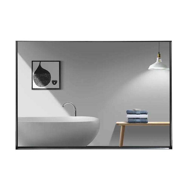 40x30 Inch Glossy Bathroom Mirror by HouseOfZazla