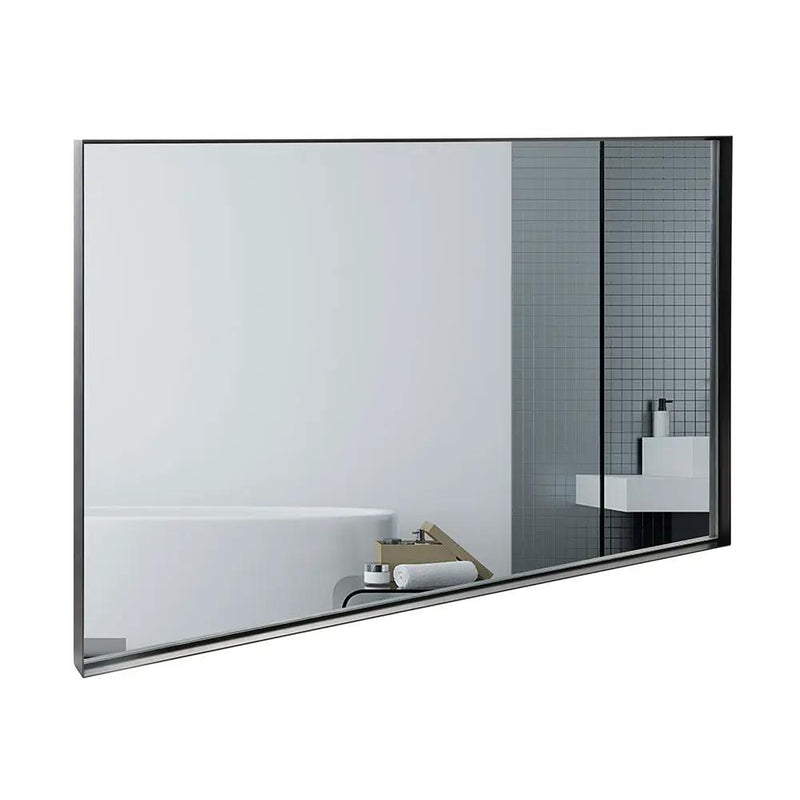 36x24 Inch Bathroom Mirror with Beveled Edge by HouseOfZazla