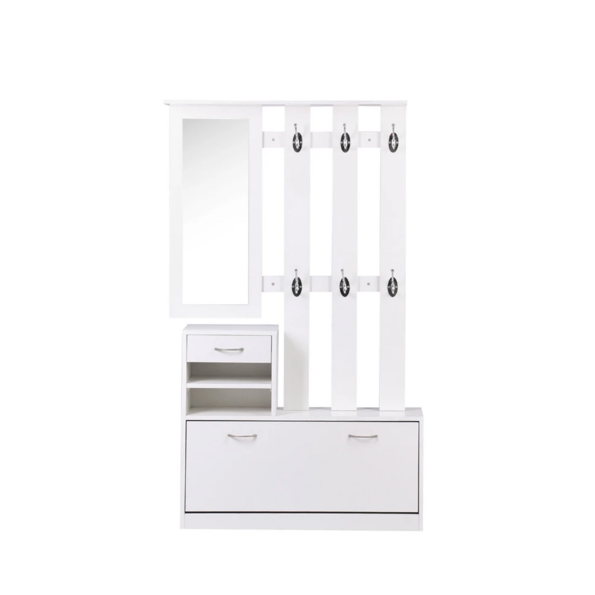 Combination Model Gate Cabinet with Shoe Cabinet & Hang Shelf by HouseOfZazla