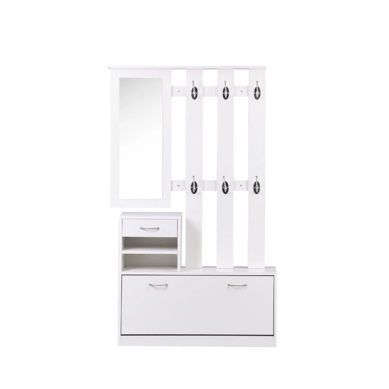 Combination Model Gate Cabinet with Shoe Cabinet & Hang Shelf by HouseOfZazla