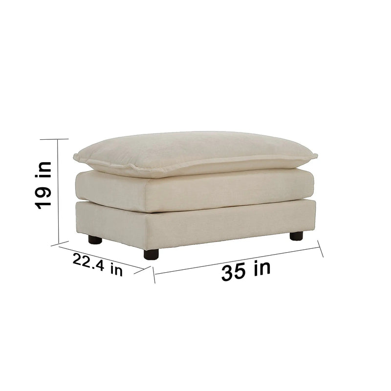 Comfort U Shaped Couch with Reversible Chaise by HouseOfZazla