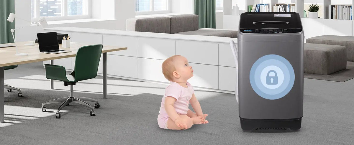 Portable Washing Machine with Imbalance Adjustment by HouseOfZazla