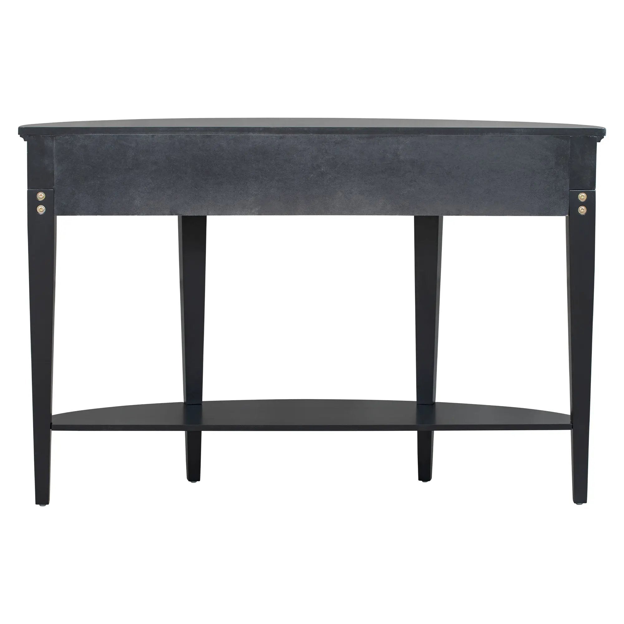 U-Style Modern Curved Console Table with 3 Drawers by HouseOfZazla