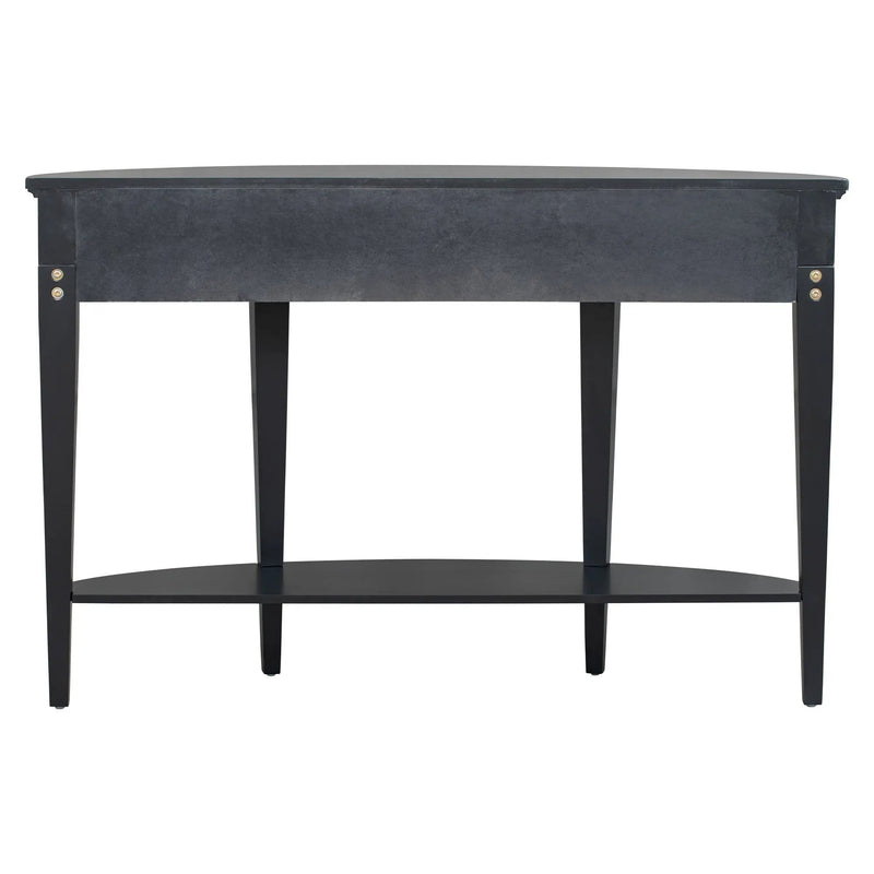 U-Style Modern Curved Console Table with 3 Drawers by HouseOfZazla
