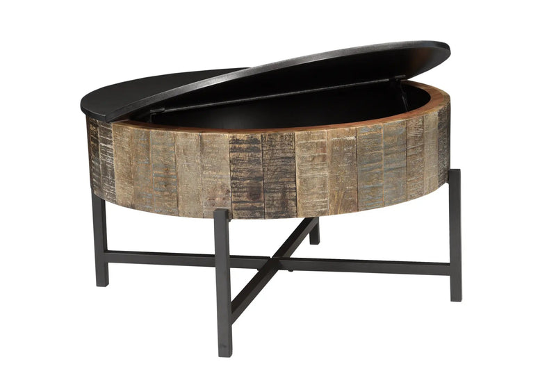 T1216C Coffee Table Rustic Vintage by HouseOfZazla