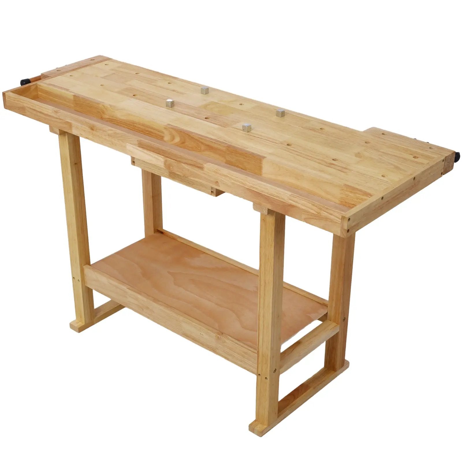 55-Inch Wood Workbench with Bar Clamps Set by HouseOfZazla