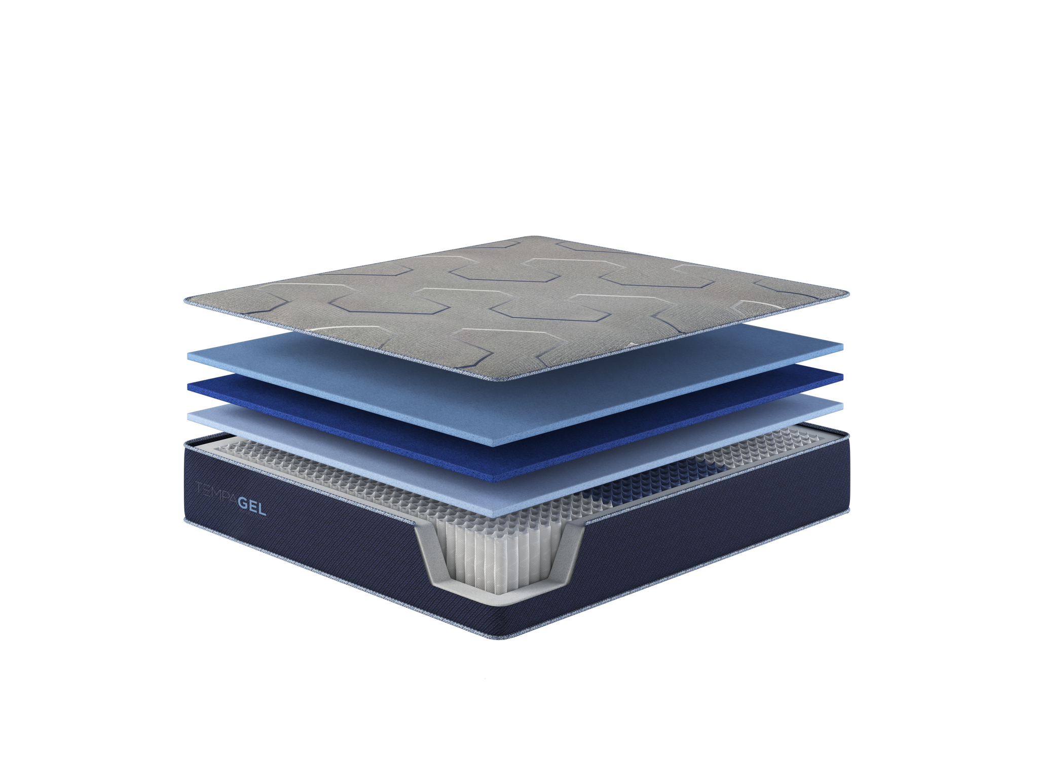 TempaGel by Restonic ChillRest Lux Firm, Twin Extra Long by HouseOfZazla