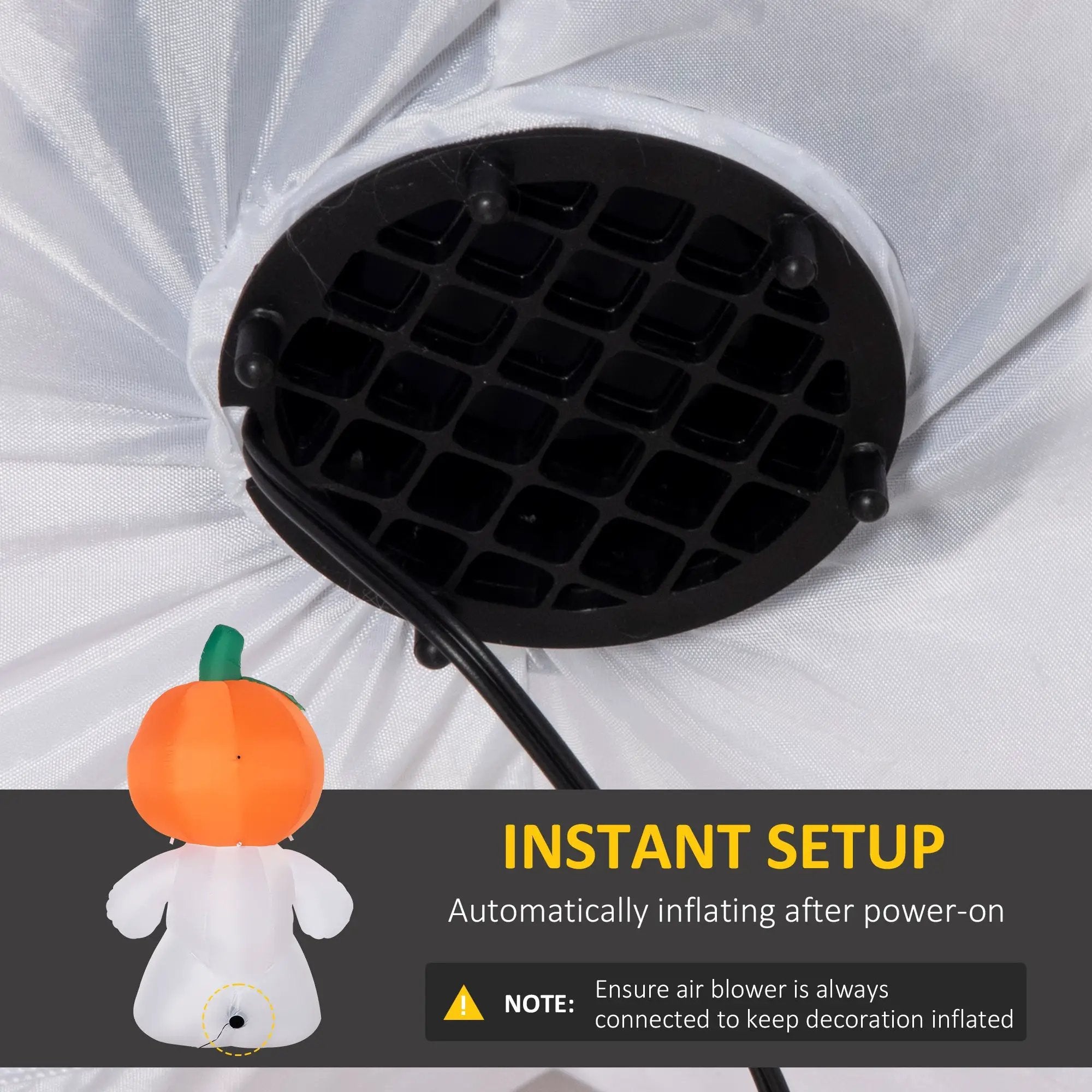 6ft Halloween Inflatables Outdoor Decoration by HouseOfZazla