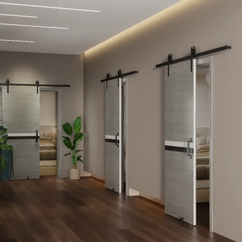 Crazy Elf 24" x 80" Melamine Integrated Door Slab by HouseOfZazla