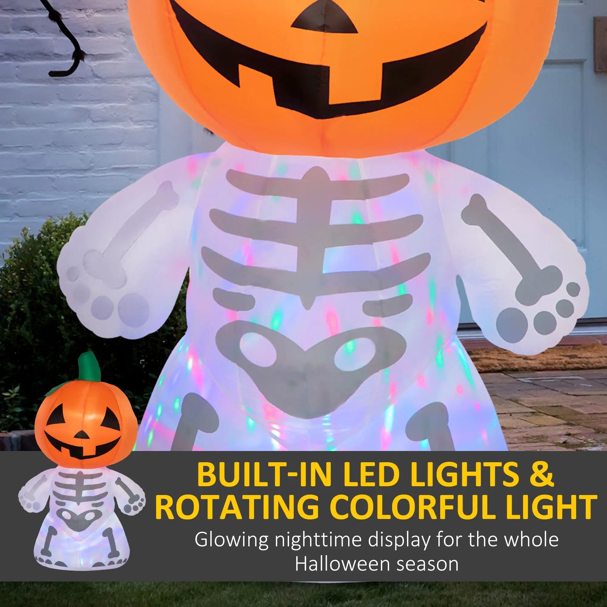 6ft Halloween Inflatables Outdoor Decoration by HouseOfZazla