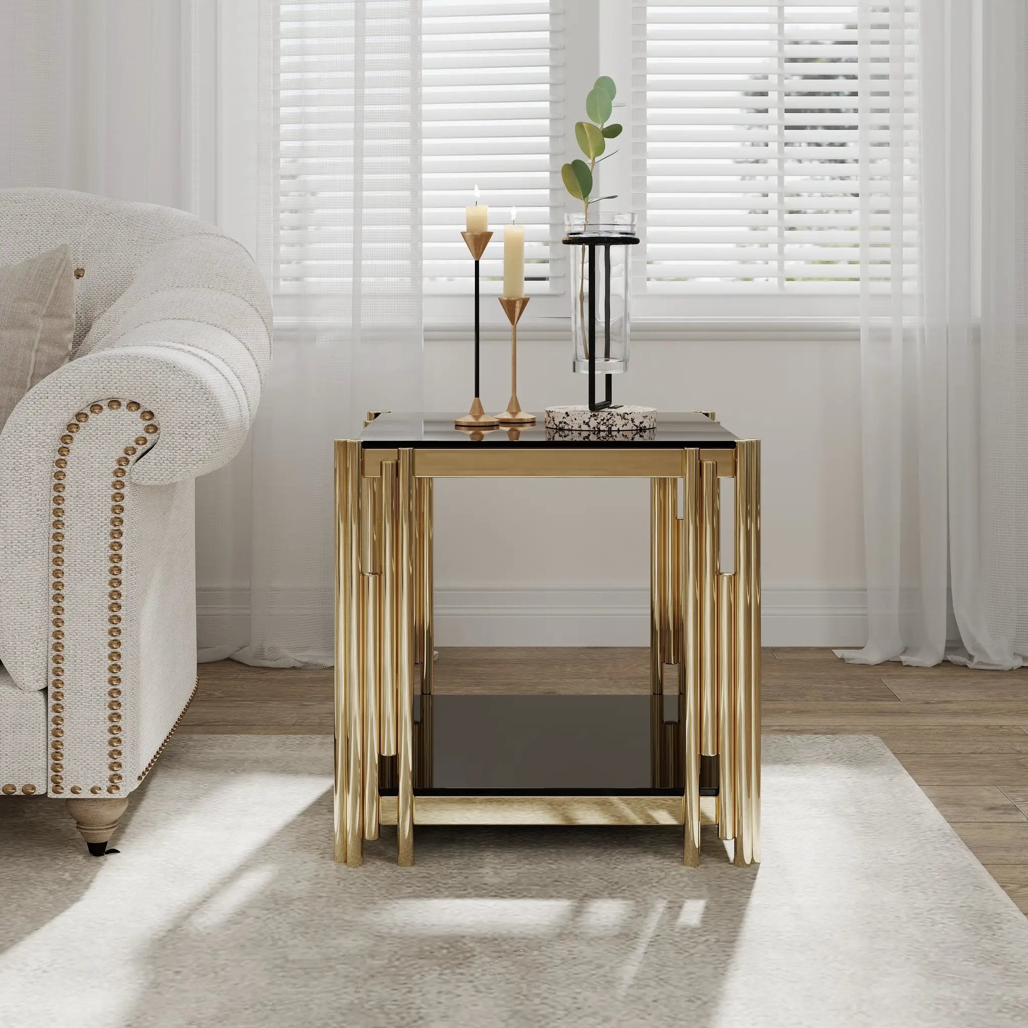 Woker Furniture 20" Wide Square End Table by HouseOfZazla