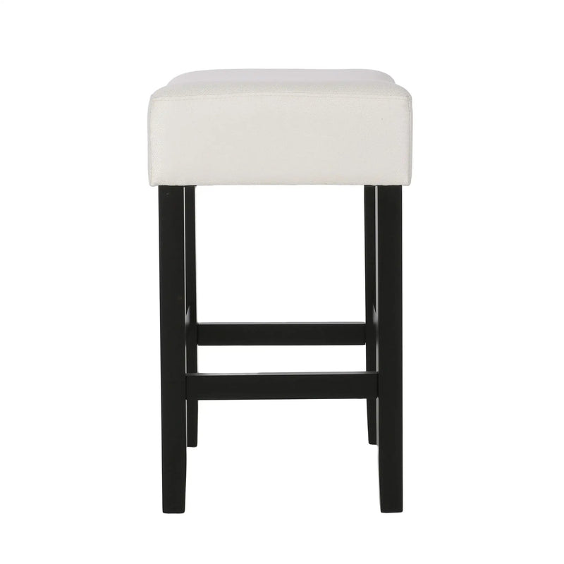 Set of 2, 26.75" Backless Fabric Counter Height Barstool by HouseOfZazla
