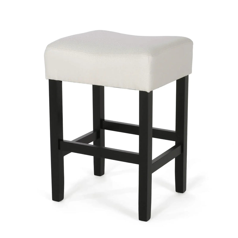 Set of 2, 26.75" Backless Fabric Counter Height Barstool by HouseOfZazla