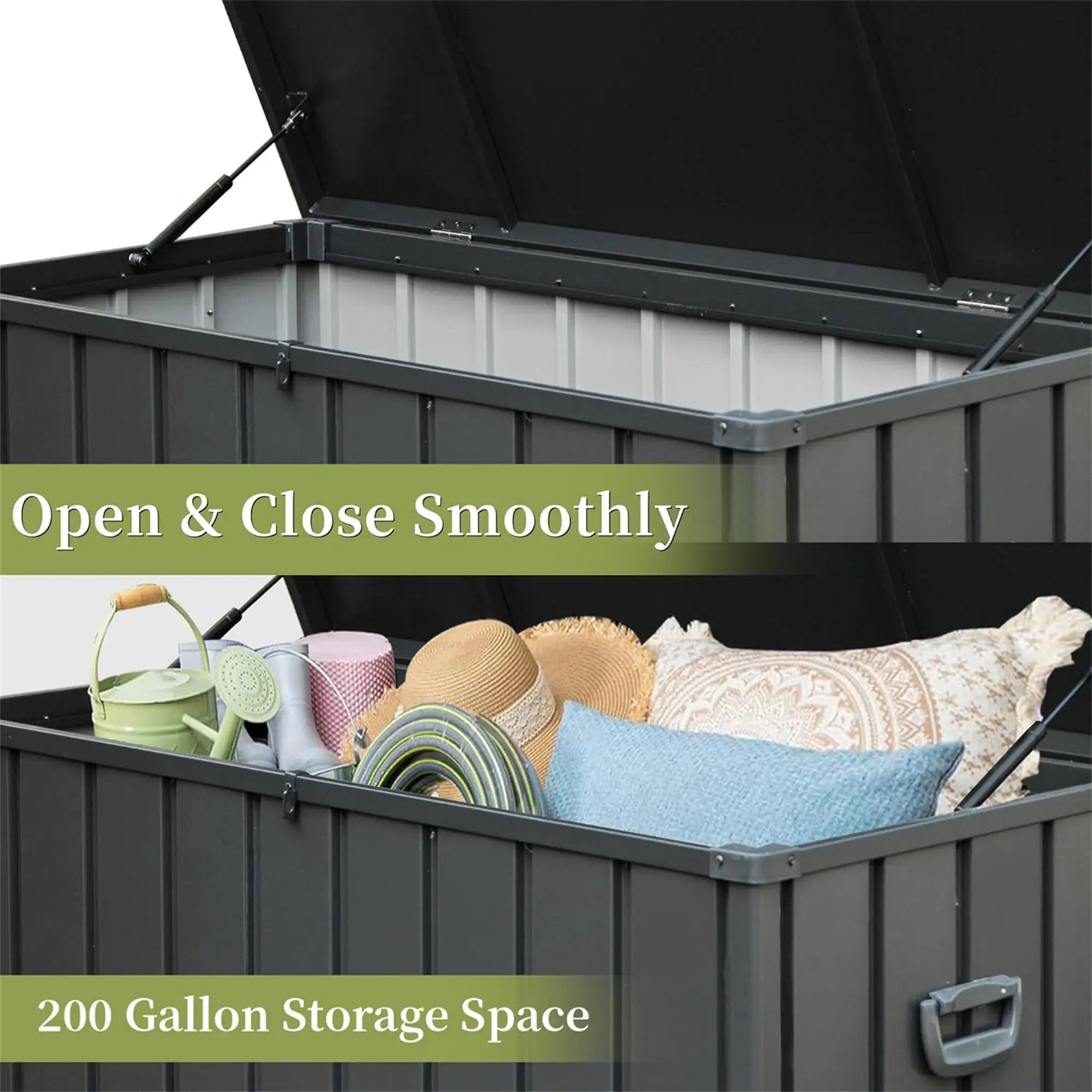 200 Gallon Outdoor Storage Deck Box by HouseOfZazla