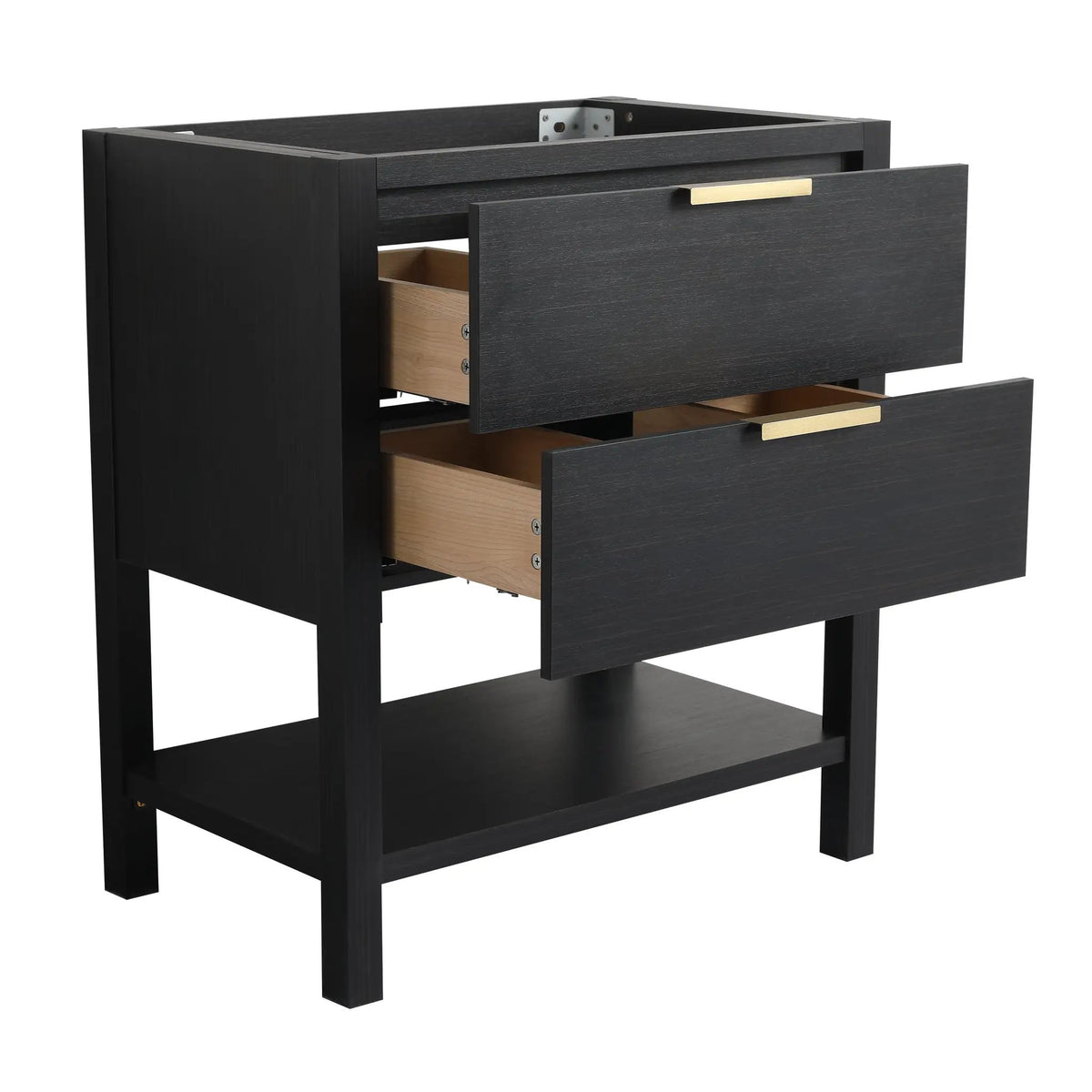 30 Inch Bathroom Vanity Plywood With 2 Drawers, photo 8 of 10