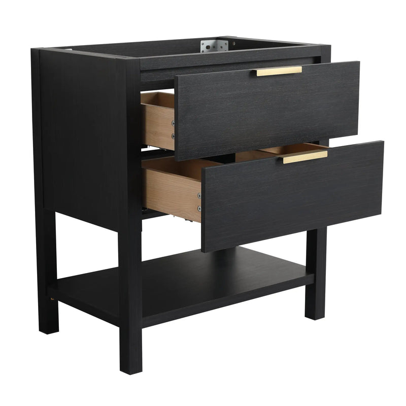30 Inch Bathroom Vanity Plywood With 2 Drawers, photo 8 of 10