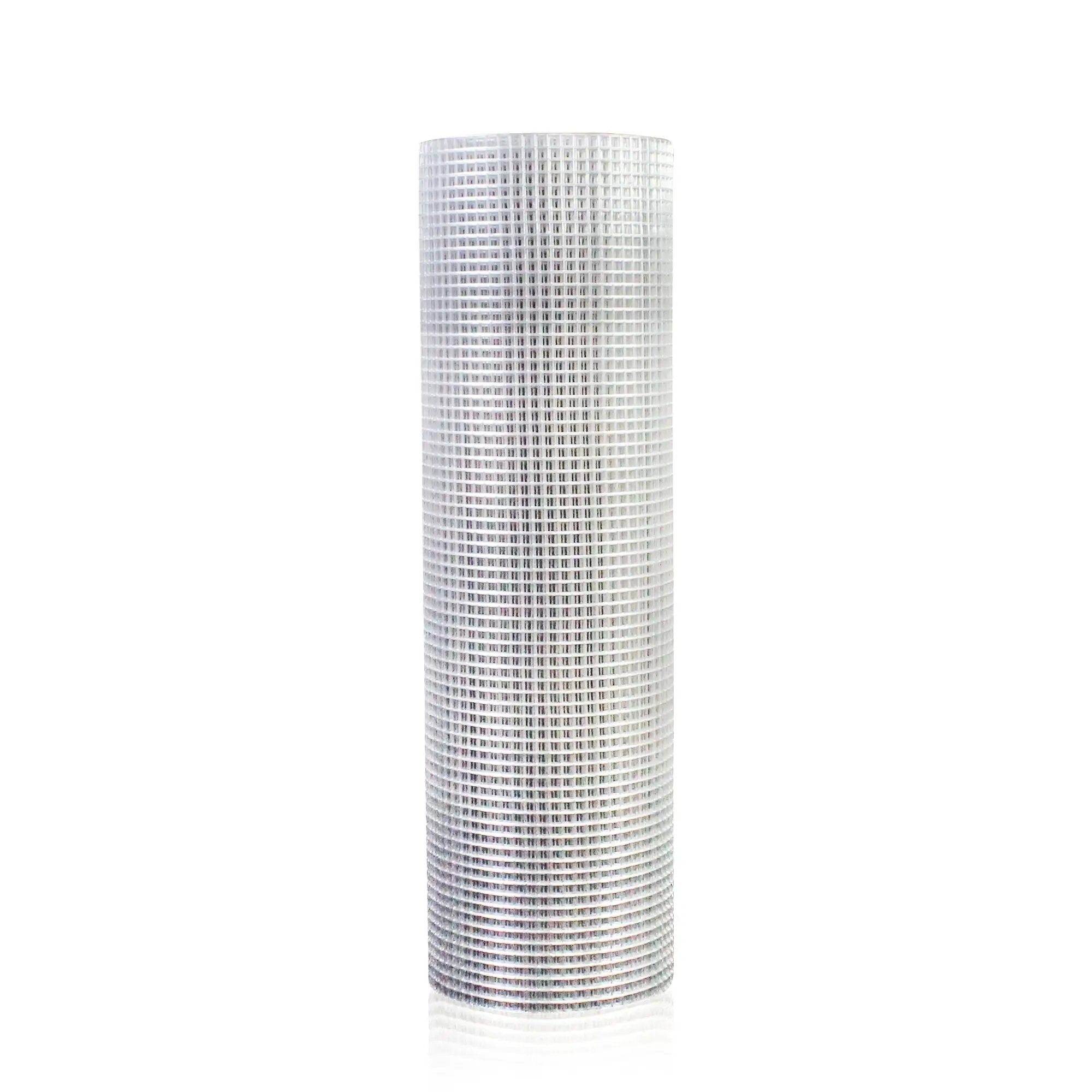 Wire Mesh Fence Roll 60in x 50ft, 1/2in x 1/2in 19GA Galvanized Steel Poultry Netting by HouseOfZazla